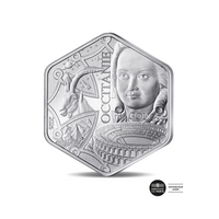 Les Régions 2026 - Occitanie - Monnaie de 10 Euros - Argent