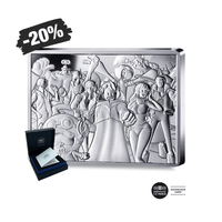 One Piece - Monnaie de 10€ Argent rectangulaire - BE 2025