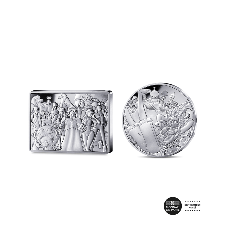 One Piece - Lot de 2 monnaies de 10€ Argent - BE 2025