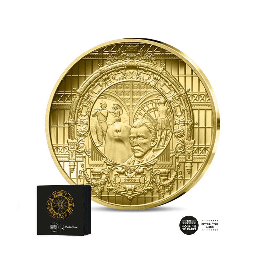 Musée D'Orsay - Monnaie de 50 Euros 1⁄4 Oz Or - BE 2026