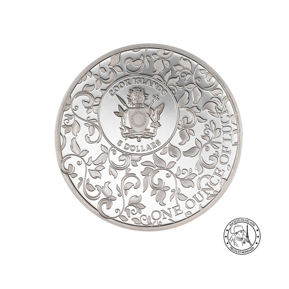 Ounce of Luck - Monnaie de 5 Dollars Argent - BE 2026