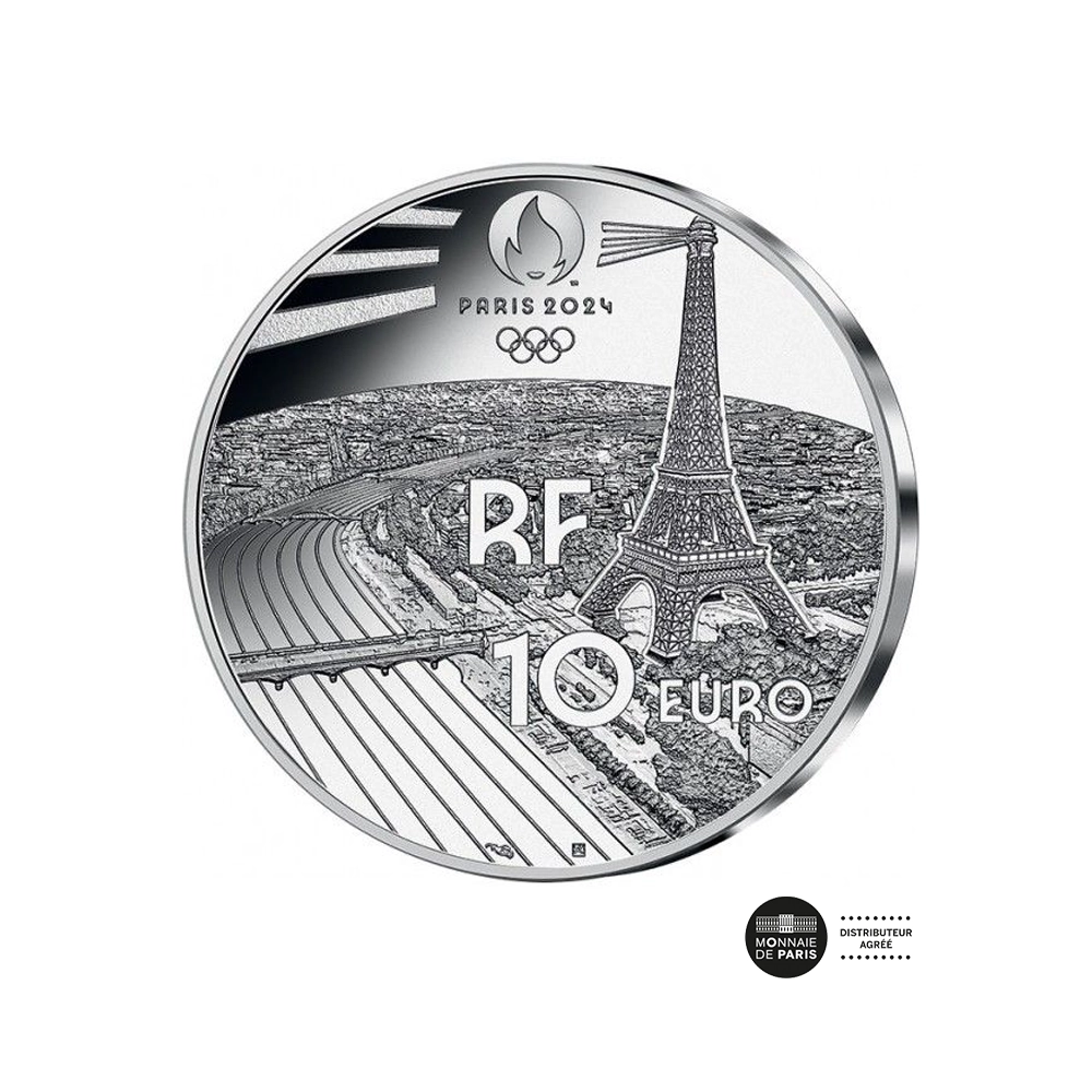 Héritage 2021 - Grand Palais - Monnaie de 10 Euros Argent - BE