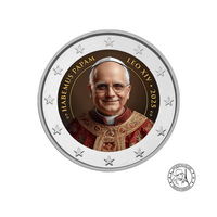 Pape Léon XIV 2025 - 2 Euros Commémorative - Variantes disponibles
