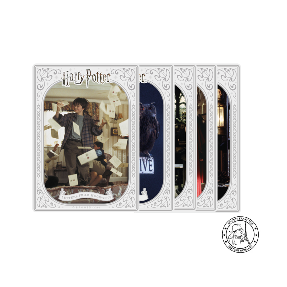 Harry Potter - Cartes Collectors 1 Dollar Argent Aléatoires - 2026 - BU