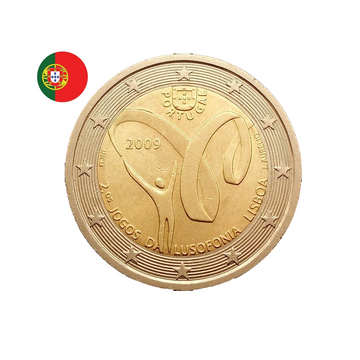 Portugal 2009 - 2 Euro Commémorative - Jeux de la Lusophonie