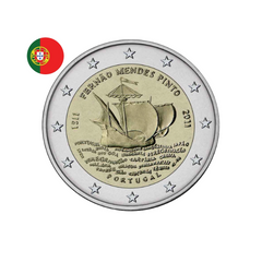 Portugal 2011 - 2 Euros Commémorative - 500ème anniversaire de Fernão Mendes Pinto