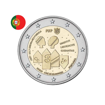 Portugal 2017 - 2 Euro Commémorative - 150 ans de Sécurité publique