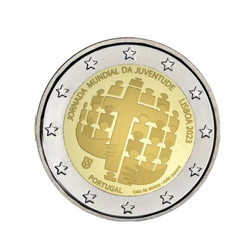 Portugal 2023 - 2 Euro Commemorative - World Youth Day Lissabon