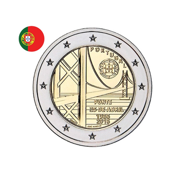 Portugal 2016 - 2 Euro Commémorative - Pont du 25 Avril