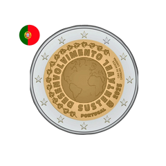 Portugal 2025 - 2 Euros Commémorative - Développement Durable