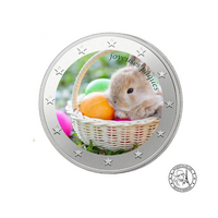 Pâques 2026 - 2 Euros Commémorative - Colorisée #1