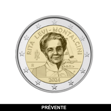 Italie 2024 - 2 Euro Commémorative - Rita Levi-Montalcini, prix nobel de la médecine