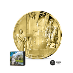 ⁣⁢UNESCO - Guimarães &amp; Lisbonne - ½ g Gold €5 Coin - Proof 2026⁤⁣