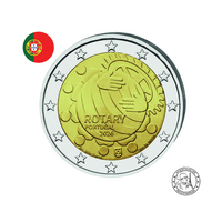 Portugal 2026 - 2 Euros Commémorative -  100 ans du Rotary au Portugal