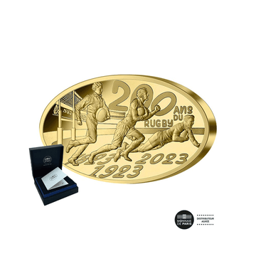 The 200 years of rugby - money of € 200 or 1oz - BE 2023