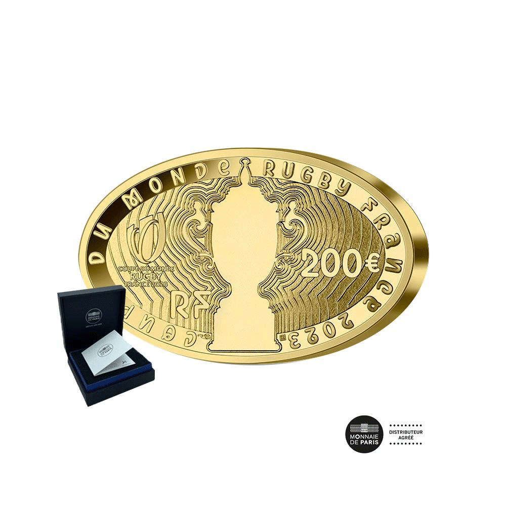 The 200 years of rugby - money of € 200 or 1oz - BE 2023