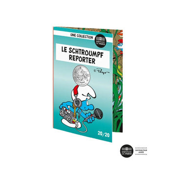 Les Schtroumpfs 2020 - Reporteur - Monnaie de 10 Euros Argent