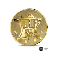 Les Régions 2026 - Île-de France - Monnaie de 5 Euros  Or ½ g - BE