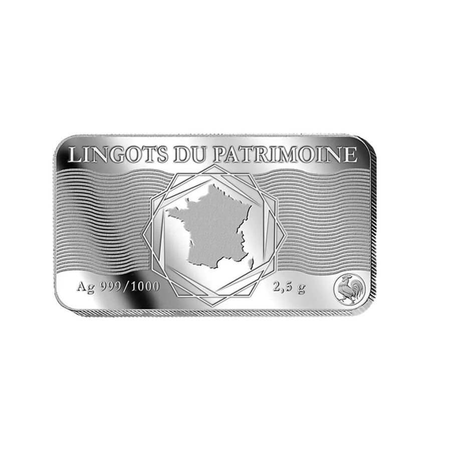 Lingot en Argent - Wagon de l'Armistice