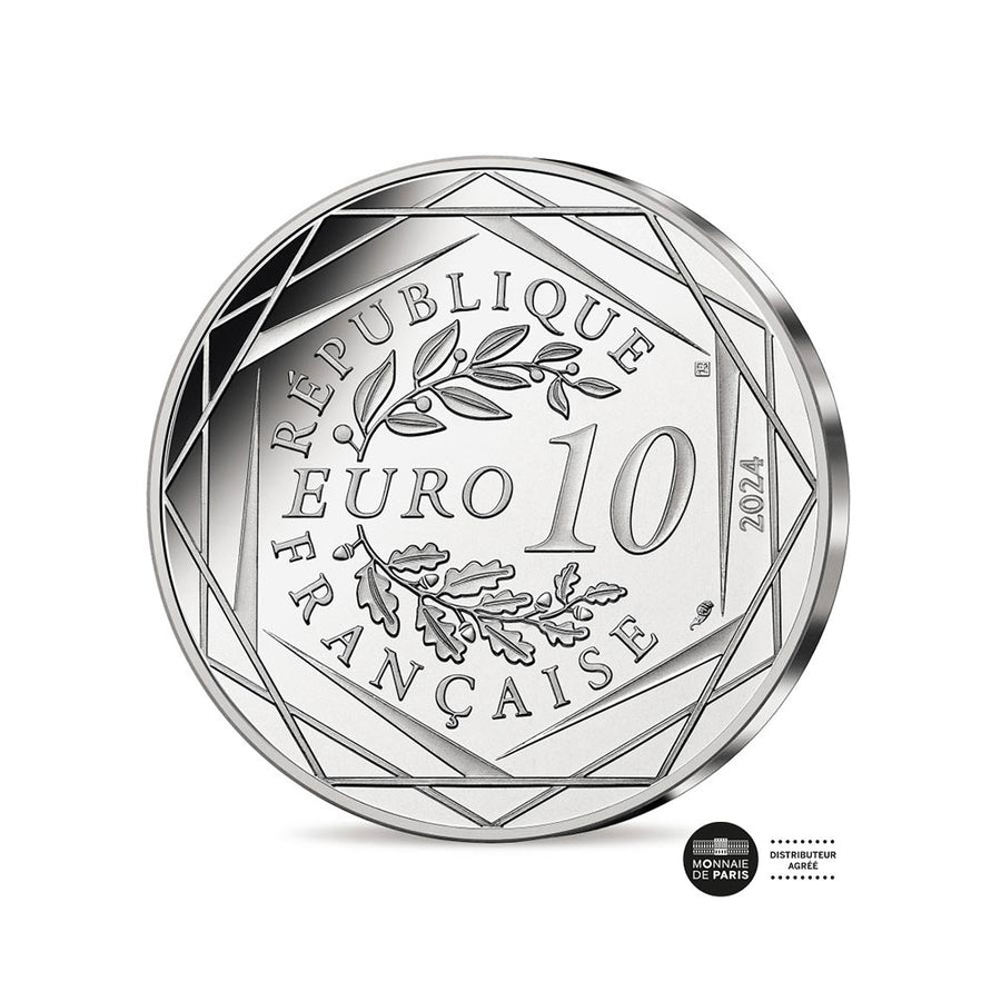 Jeux Olympiques de Paris 2024 - La France Accueille les Jeux - Monnaie de 10€ Argent - Vague 1 - (variantes disponibles)