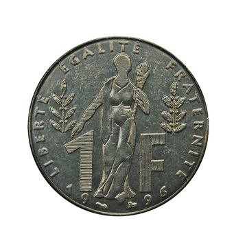 1 franc - Jacques Rueff - France - 1996
