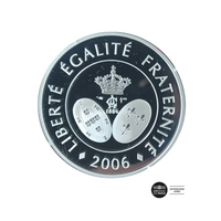 Reine Amélie - Monnaie de 1,5 Euro  Argent - BE 2006