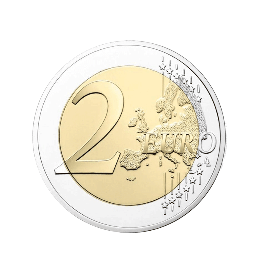 Luxemburgo 2024 - 2 Euros Coincard - 100 anos da introdução de peças em Francos de Luxemburgo representando o "Feistëppler"