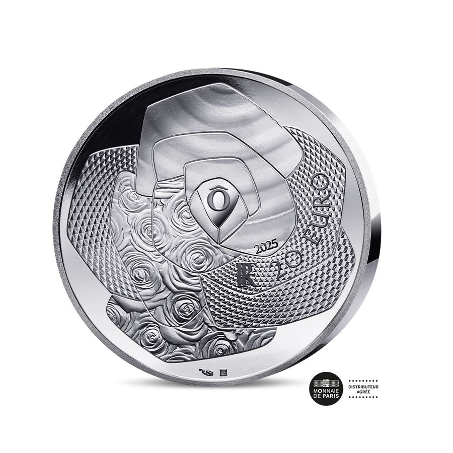 Lancôme - Monnaie de 20€ Argent Haut Relief 1 Oz - BE 2025