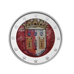 Sporting Clube de Braga - 2 Euros Commémorative - Colorisée