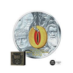 Le Seigneur des Anneaux - Monnaie de 20 Euros Haut-Relief Argent - BE 2026
