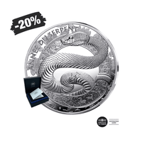 Année du Serpent - Monnaie de 10€ Argent - BE 2025