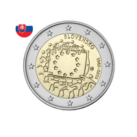 Slovaquie 2015 - 2 Euro Commémorative - 30ème anniversaire du drapeau de l'Union Européenne