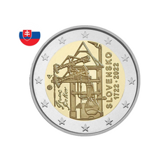 Slovaquie 2022 - 2 Euros Commémorative - Machine à vapeur atmosphérique