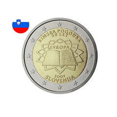 Slovénie 2007 - 2 Euros Commémorative - Traité de Rome
