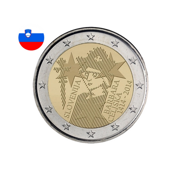 Slovénie 2014 - 2 Euro Commémorative - Barbara de Celje