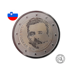 Slovenie 2026 - 2 Euros Commémorative - anniversaire de la naissance d'Ivan Cankar