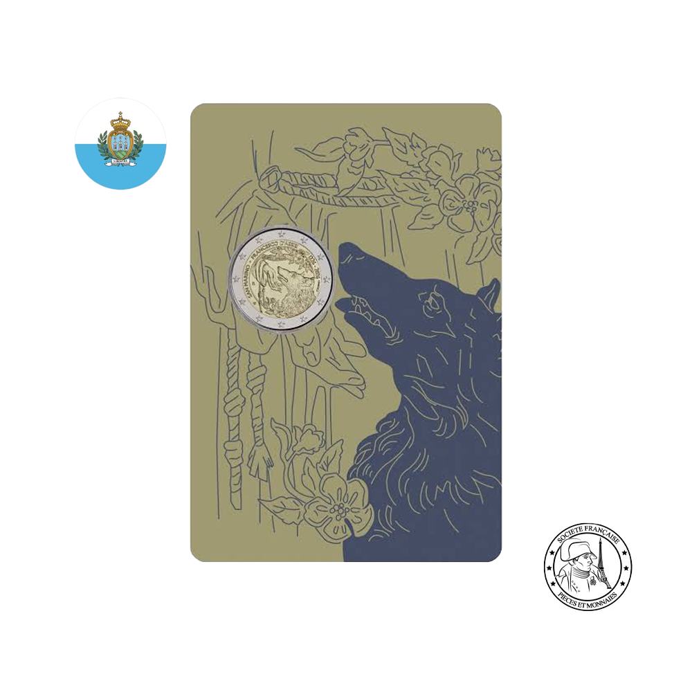 ⁣⁢San Marino 2026 - 2 Euro Commemorative Coin - 800th Anniversary of the Death of Saint Francis of Assisi⁤⁣