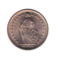 ½ frank - Helvetia Debout - Zwitserland - 1968-2023