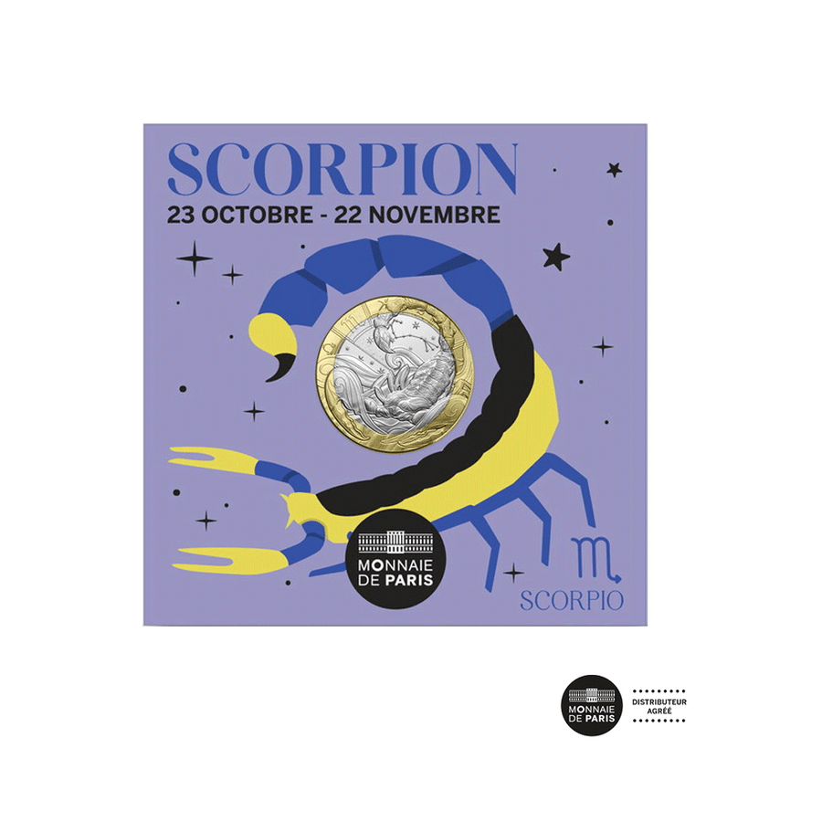 Les Signes Astrologiques - Lot de 12 monnaies de 5€ - UNC