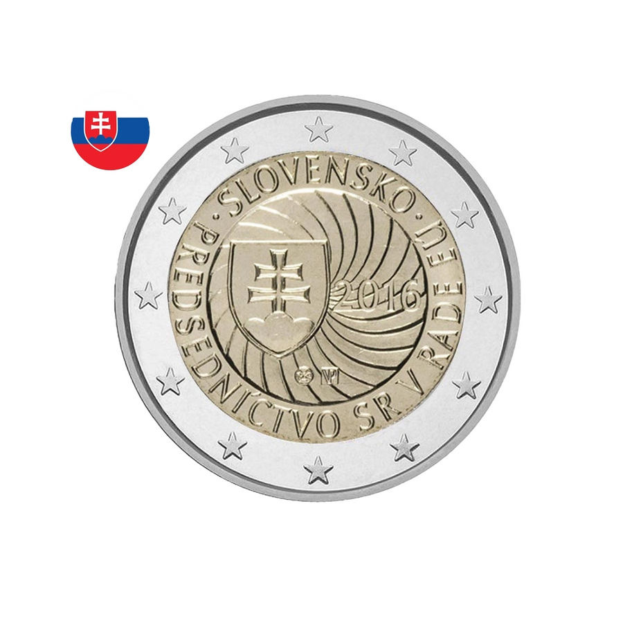 Slovaquie 2016 - 2 Euro Commémorative - Présidence de l'UE