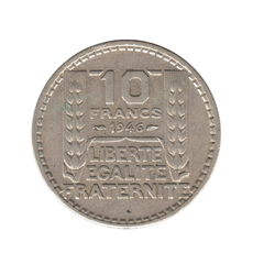 10 francs - Turin - France - 1945-1949