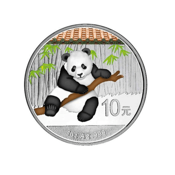 China 2014 - Moeda de 10 yuan - seja colorido