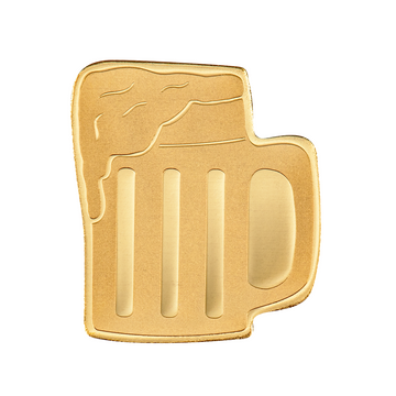Beer Mug - Golden Highlights - Mint of 1 dollar gold