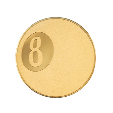 Billiard - Golden Highlights - Mint of 1 dollar gold