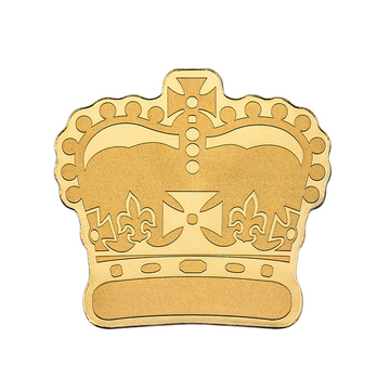 Crown - Golden Highlights - Mint of 1 dollar gold