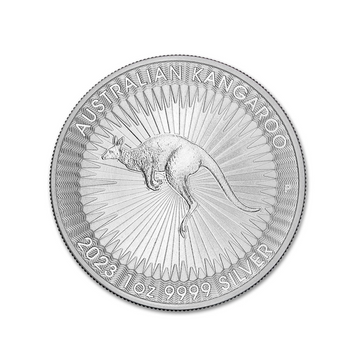 Kangaroo - moeda de 1 oz de prata - Austrália 2023 - BU