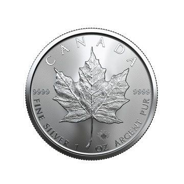 Canada 2023 - Maple Leaf Silver 999 ‰ 1oz - BU