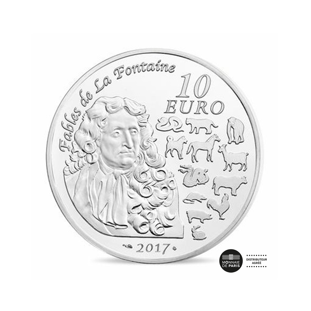 L'année du Coq - Monnaie de 10€ Argent - BE 2017