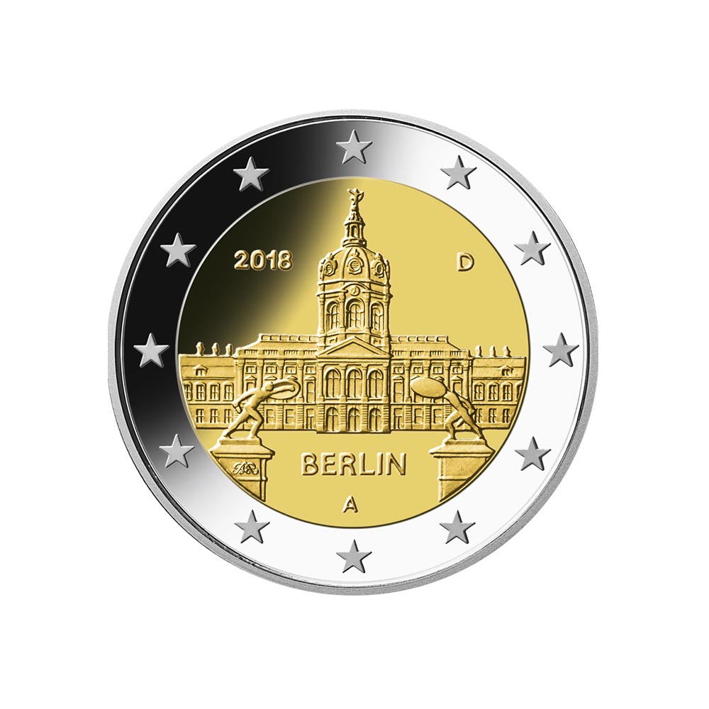 Germania 2018 - 2 Euro Commemorative - Château de Charlottenburg