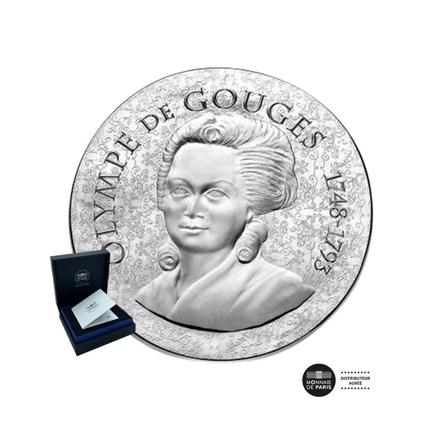Femmes de France "Olympe de Gouges" - Monnaie de 10 euro Argent - BE 2017